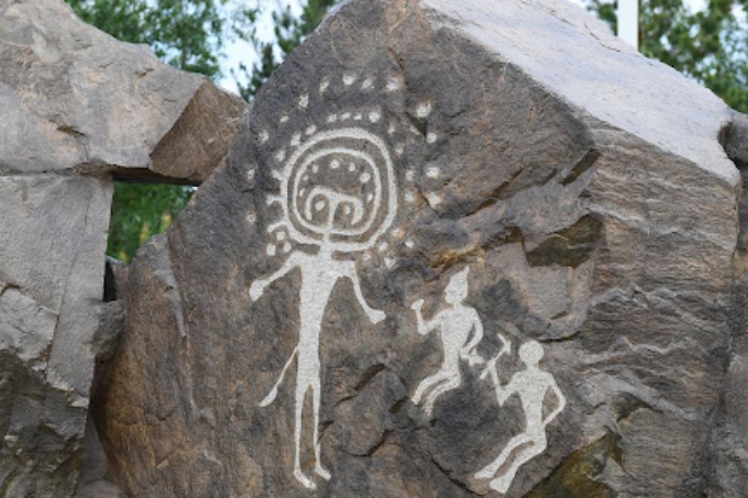 Tamgaly petroglyphs 